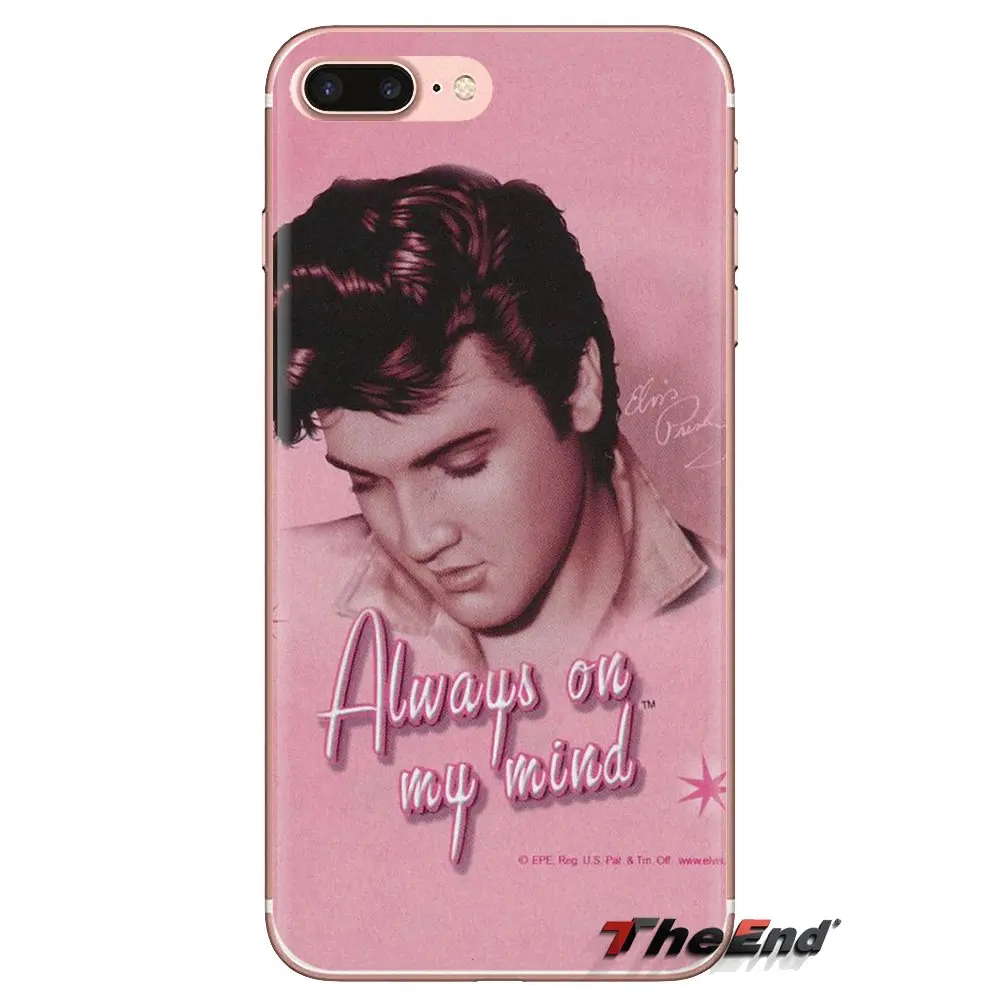 King Rock Roll Elvis Presley кантри Мягкие Чехлы для iPod Touch Apple iPhone 4 4S 5 5S SE 5C 6 6S 7 8 X XR XS Plus MAX |