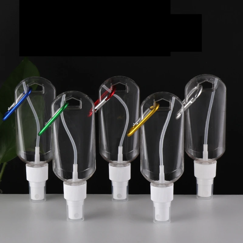 Многоразовый портативный мини-держатель для распыление спирта 30 мл 50 бутылок