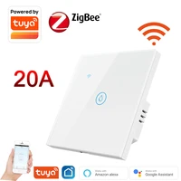 tuya wifizigbee smart boiler smart switch water heater switches voice remote control touch panel timer work alexa google home