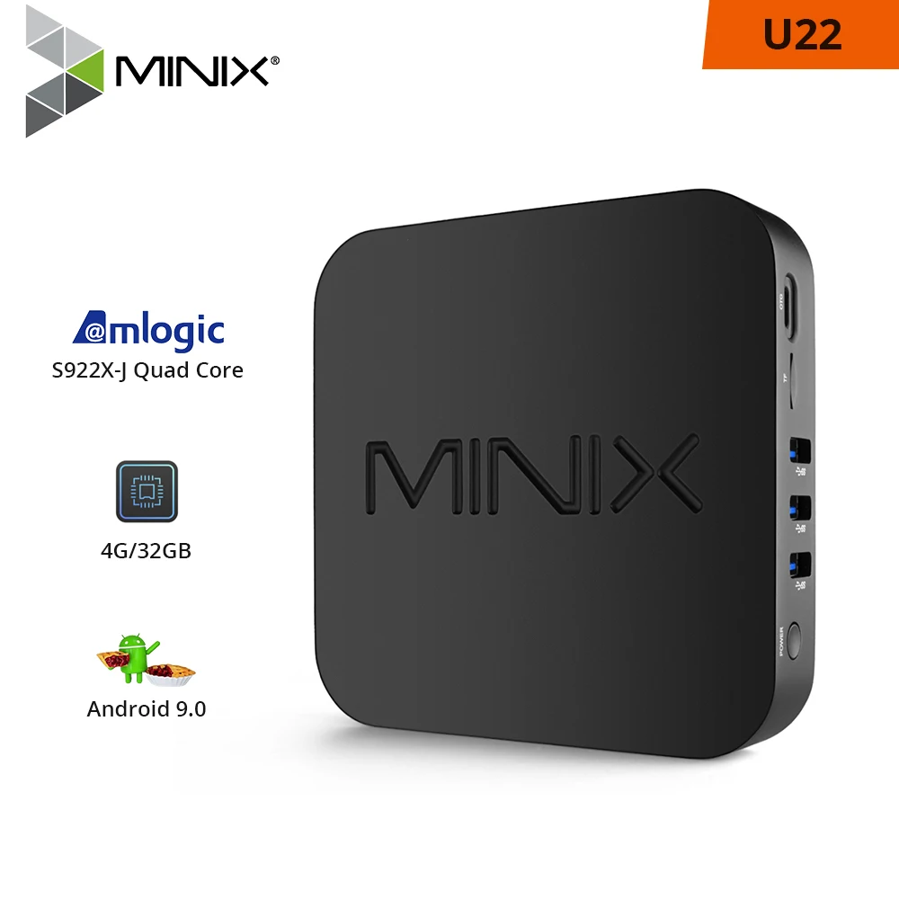 ТВ приставка MINIX NEO U22 Android 4 + 32 ГБ Dolby 9 0 4K Wi Fi 2 4/5 ГГц|ТВ-приставки и медиаплееры| |
