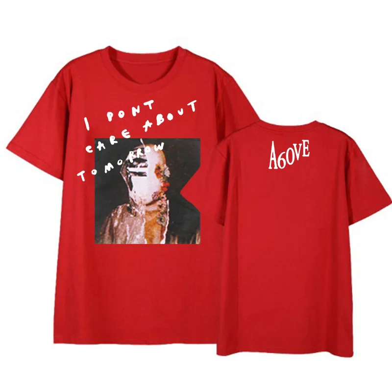 Новые Kpop Aomg I Don't ware aouterday одинаковые рубашки Повседневная Свободная одежда в
