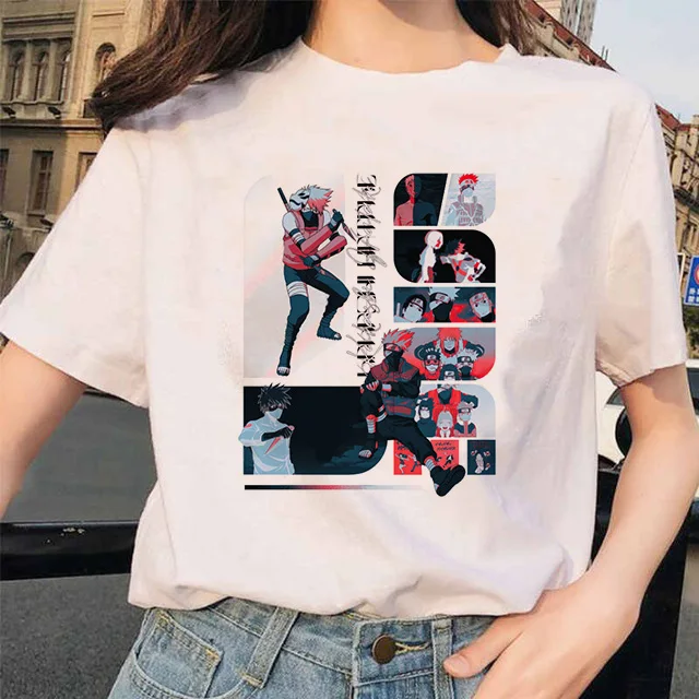 Какаси из аниме рубашка футболка акатсуки Лидер продаж Обувь с рисунками