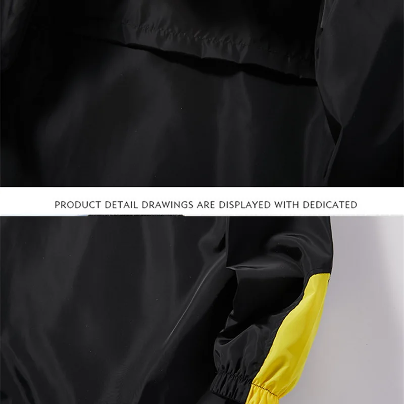 Модная мужская теплая куртка Мужская модная весенняя и осенняя с капюшоном