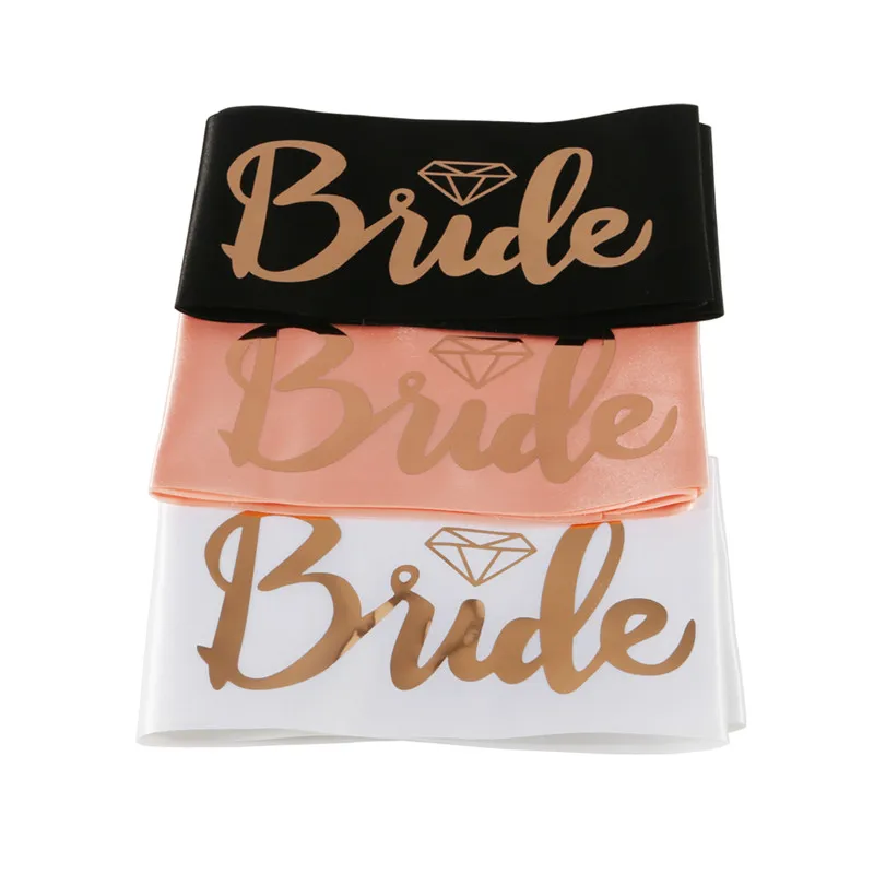 Команда Невесты 1 шт. пояс атласная куриная вечеринка девичник розетка для