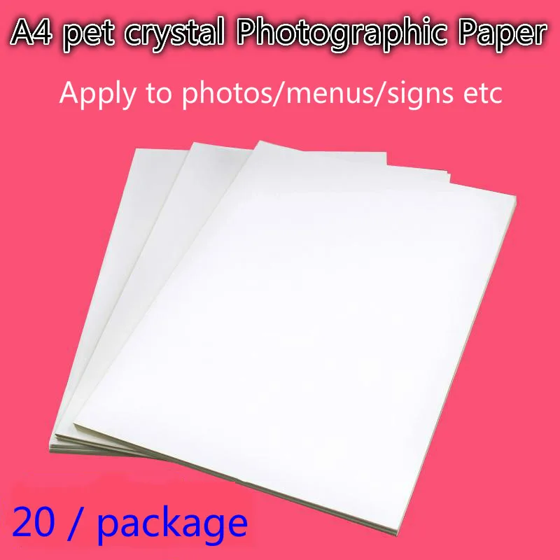 50 шт. самоклеящаяся водостойкая Магнитная струйная пленка для печати с наклейкой