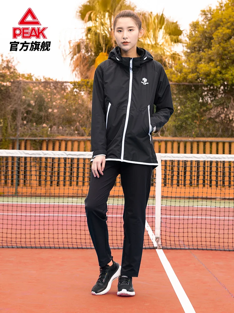 

Peak unstoppable comprehensive training pants women's 2020 autumn new sports loose, comfortable and simple woven Capris