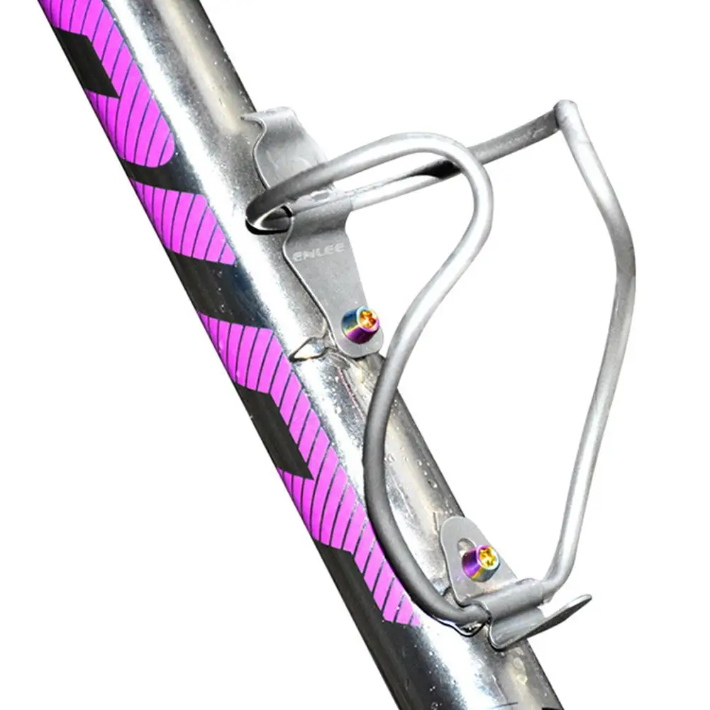 Горный велосипед титановый сплав держатель для бутылки воды ультра светильник