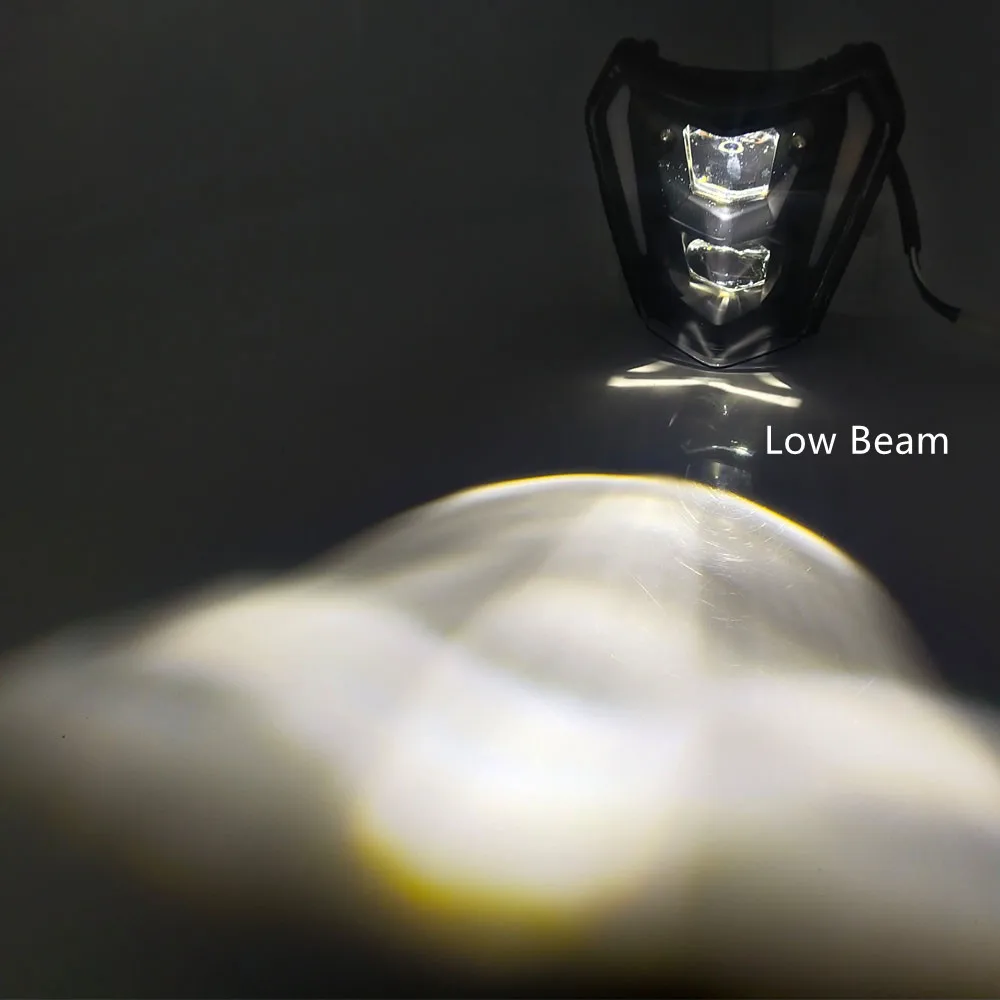 Светодиодный головной фонарь для мотоцикла фара ближнего и дальнего света