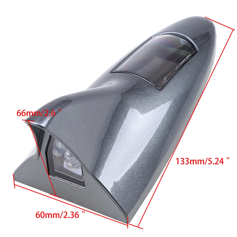 Автомобильные Антенны POSSBAY в виде Акулий плавников светодиодная декоративная