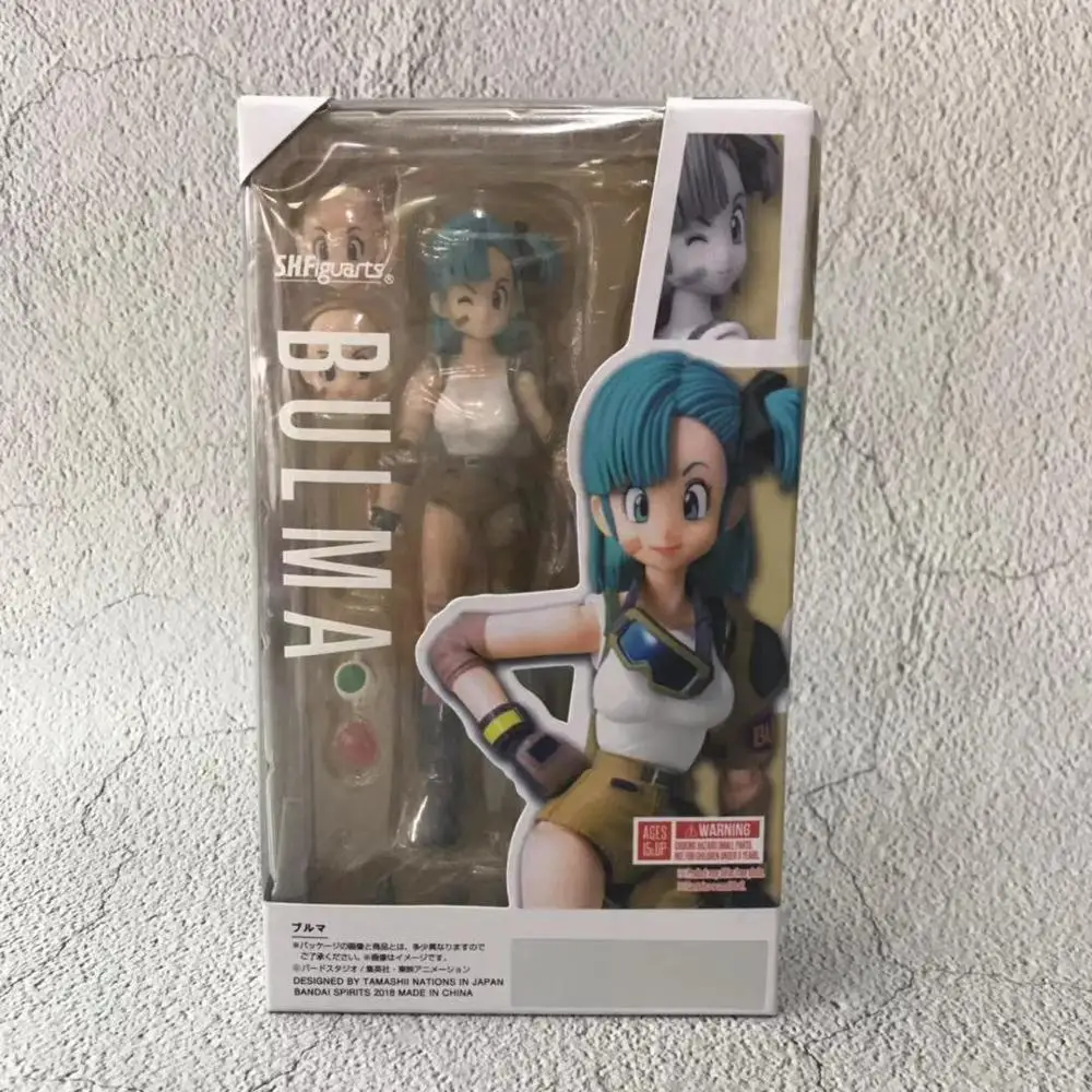 Dragon Ball Z Bulma подвижные фигурки ПВХ Коллекционная модель игрушки brinquedos для подарка на Рождество