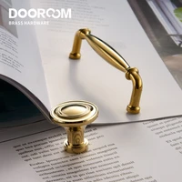 dooroom brass furniture handles light luxury european gold chrome pulls wardrobe dresser cupboard cabinet drawer wine bar knobs
