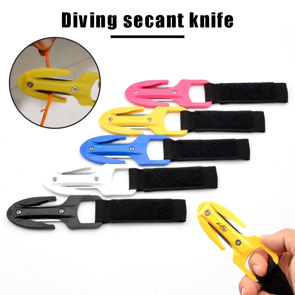 

KEEP DIVING Diving Cutting Special Knife Set Line Cutter Portable Underwater Knife Spearfishing Secant Snorkeling Equipment