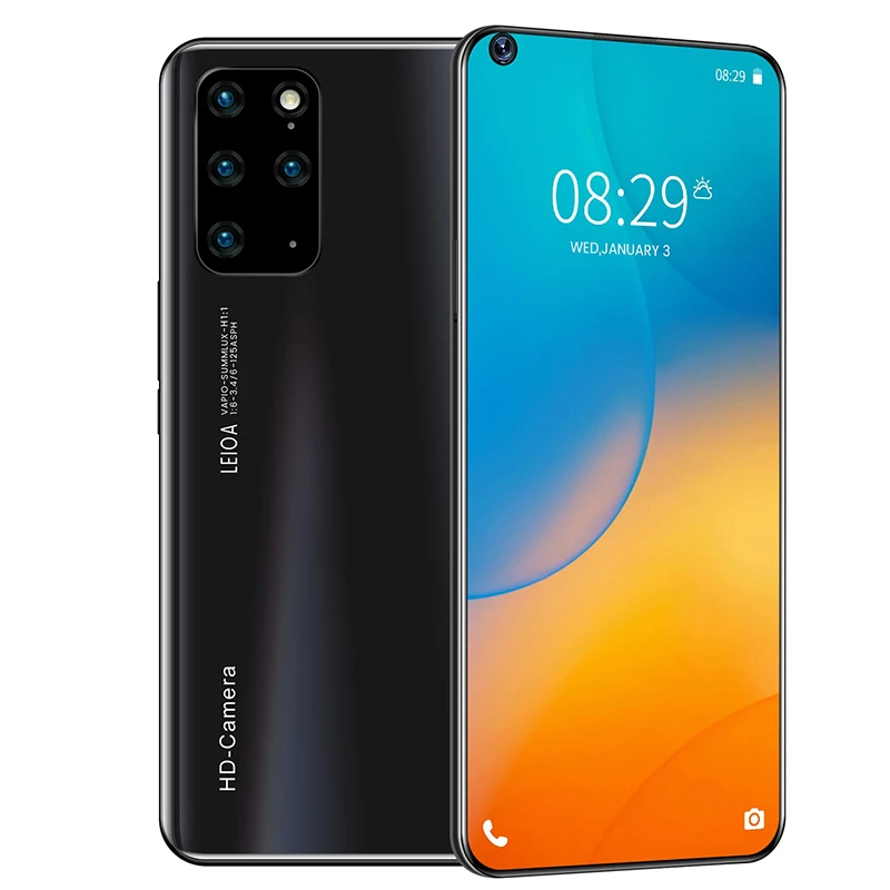 

2020 New S20+Pro 7.2 Inch System HD 2320x1080 Android 10 System 8 256G Fingerprint Unlocking Facial Recognition 4G 5G Network