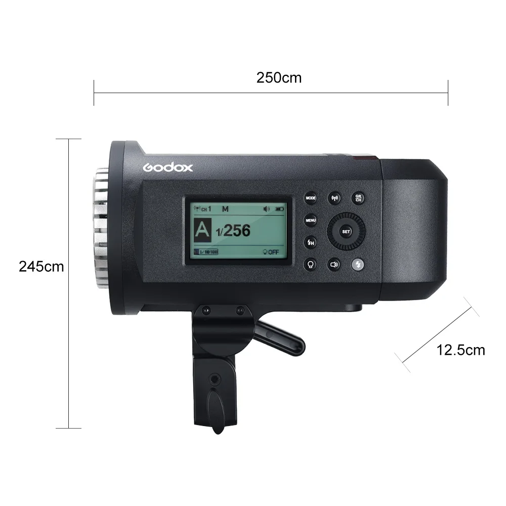Обновленная Внешняя вспышка Godox AD600Pro 600 Вт литий-ионный аккумулятор TTL HSS