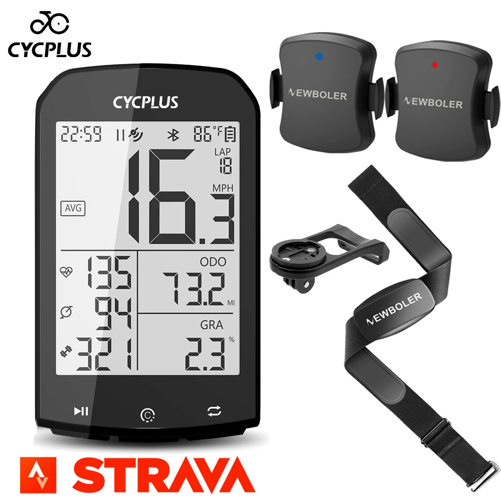 NEW GPS Bicycle Computer Bike Speedometer M1 Cycling ANT+ Cadence Sensor Heart Rate Monitor For Garmin Bryton IGPSPORT Wahoo