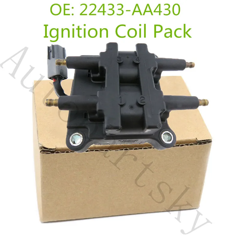 Высокое качество катушка зажигания 22433-AA430 22433AA430 для Subaru Impreza Forester Legacy 2.0L turbo FH0161 FHO161 12 В