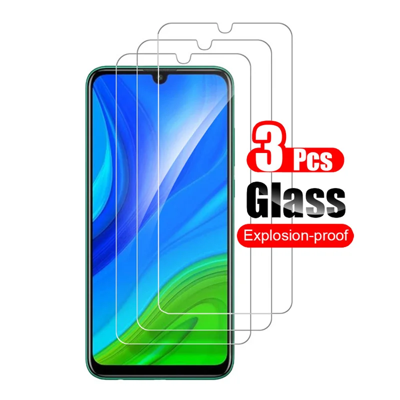 3 шт. закаленное стекло для Huawei P smart 2020 Psmart Защитная пленка экрана | Мобильные