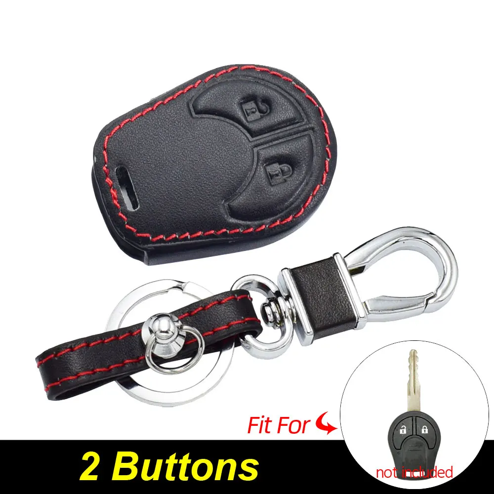 

Кожаный чехол для автомобильного ключа, 2, 4 кнопки, защитный чехол для пульта дистанционного управления для Nissan Sentra Frontier Rogue Juke Xterra Versa Note