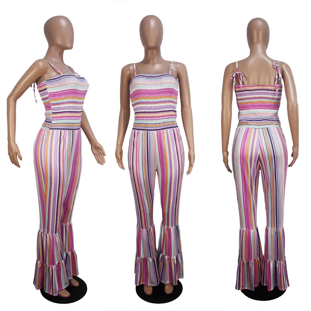 Комбинезоны и комбинезоны 2020 Женский Летний комбинезон пижама костюм пляжного