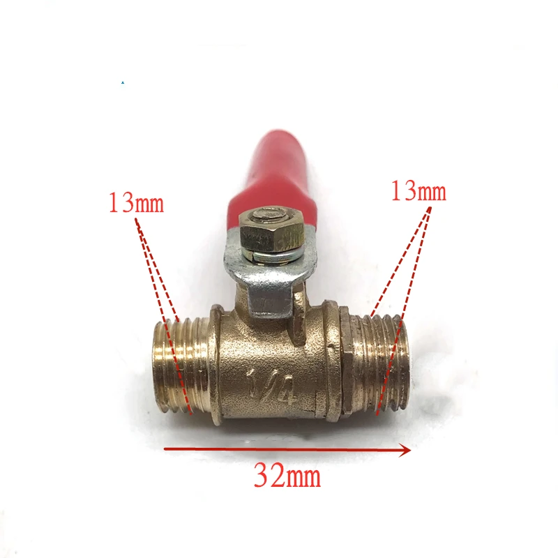 

1/4'' Outside Wire Ball Valve 13mm Compressor Parts