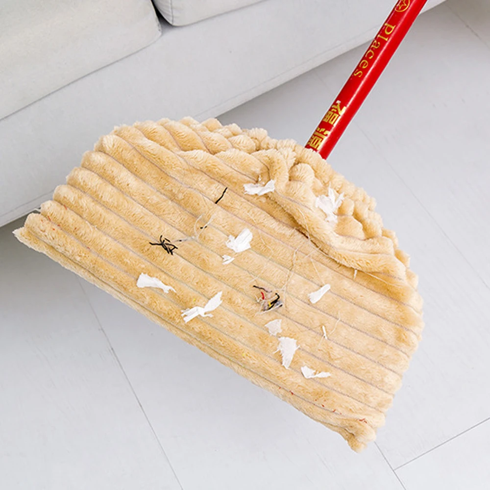 Multi-function Broom Mop Replacement Cover Reusable Household Cleaning Tools Flannel Mop Cloth Cover Floor Cleaning Rag