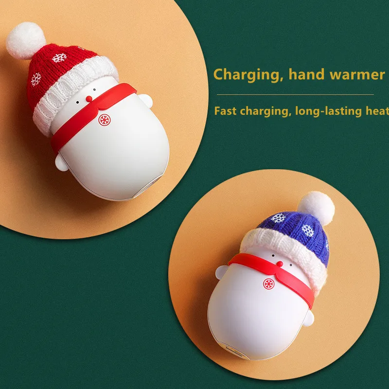 

Power Bank Mini Electric Hand Warmer USB Rechargeable Winter Heater Household Outdoor Travel Handy WarmingTool Christmas present