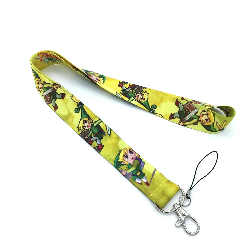 New Popular Anime Games Lanyard Phone ID Key Chains Wallet Chain Gift Collection Cute Keychain | Украшения и аксессуары