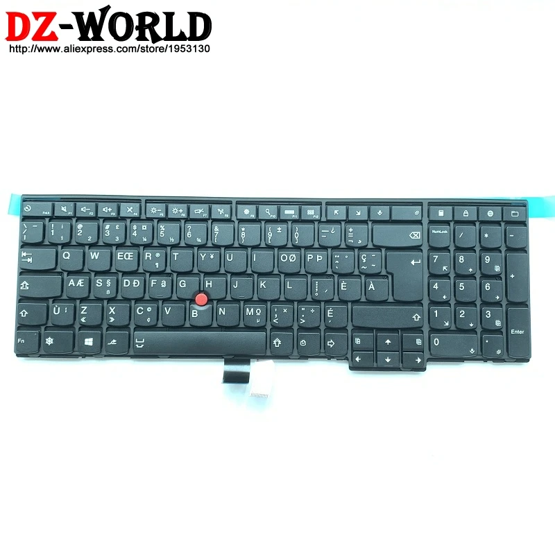Новая канадская Французская клавиатура CFA для Lenovo Thinkpad P50S T560 W540 T540P W541 T550 W550S L540 L560