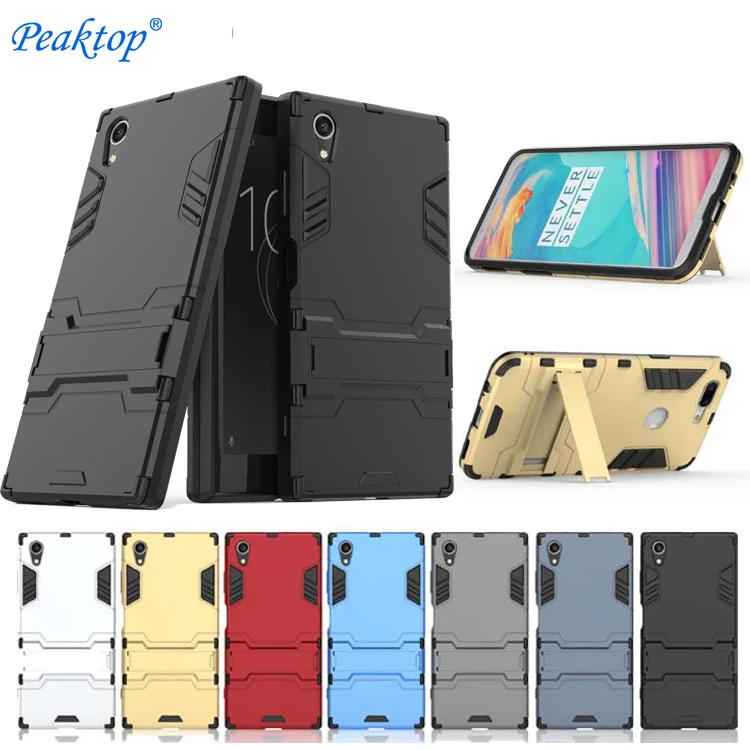 3D Гибридный сверхпрочный бронированный робот Прочный чехол для Sony Xperia X X1 XA XA1 XZ XZ1