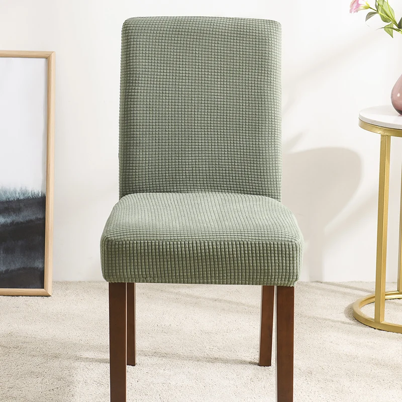 

Multiple Colour Chair Cover Protector Seat Stretch Chair Cover Removed Washable Christmas Wedding Hotel Banquet Chair Covers