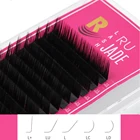 LL +LCLDLU(M)N накладные ресницы из норки, корейские Искусственные ресницы PBT Mix 8-15 мм, зеркальные матовые L-образные ресницы для макияжа