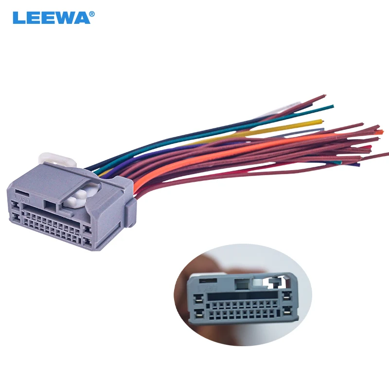 Жгуты проводки LEEWA для HONDA Accord/Crosstour/Civic/CRV/Fit Pluging in OEM заводское радио CD # CA2534|stereo wiring