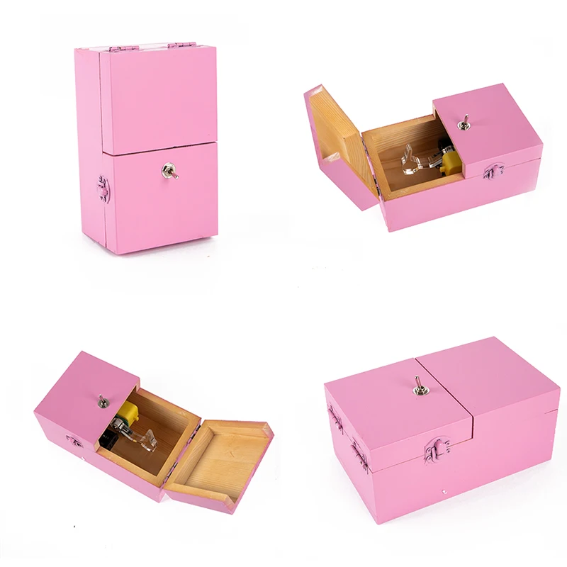 

Funny Tricky Toys Turns Itself Off Useless Box Leave Me Alone Creative Box Toys
