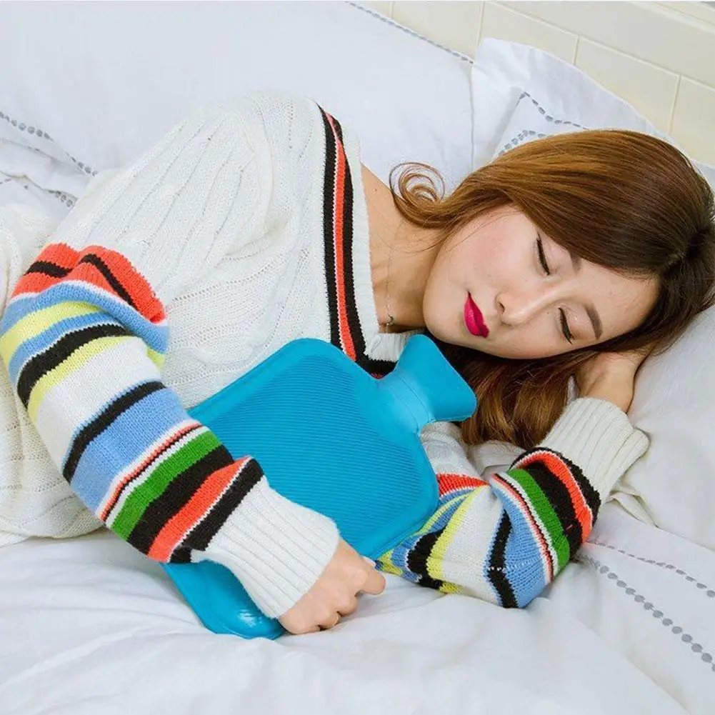 Грелка для рук 500/1000 мл Портативная сумка горячей воды грелка резиновый