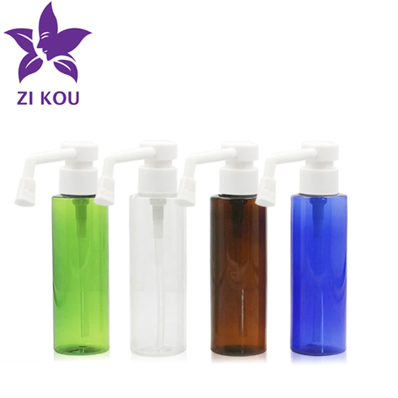 

High-end hot-selling low-cost travel 1 pcs Free Shipping 100ml PET Plastic bottle with long nozzle spray pump