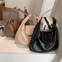 designer womens big tote bags large capacity shoulder bag for female 2022 fashion simple pu leather shopper messenger handbag