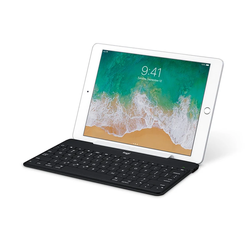 Клавиатура Logitech KEYS TO GO для iPad iPhone Apple TV Беспроводная Bluetooth портативная клавиатура