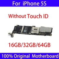 100 original full unlocked for iphone 5s motherboard logic main board for iphone5s mainboard withno touch id free icloud ios