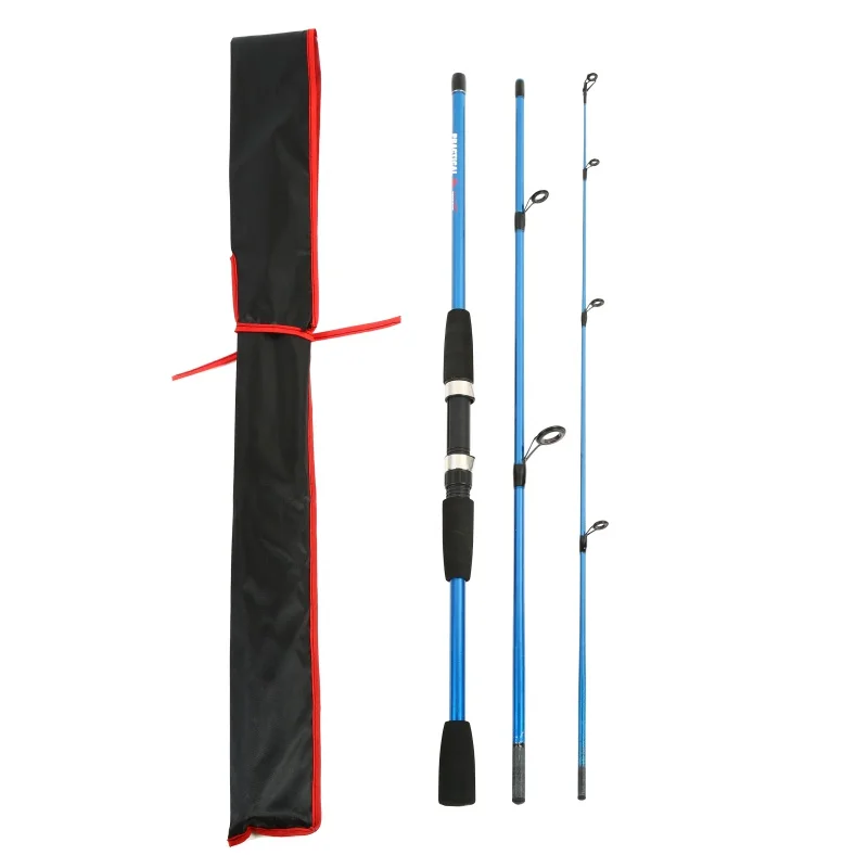 Рыболовное спиннинговое удилище из стекловолокна мощная ручная рыболовная