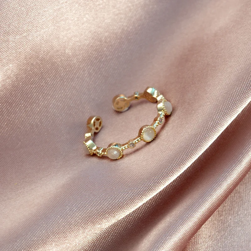 YIZIZAI винтажные летние кольца с изображением сказочных друзей кошачьих глаз