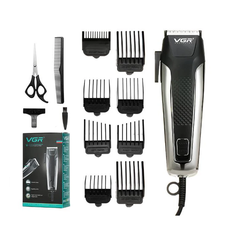 

VGR hair trimmer Cord hair clipper haircut machine powerful clipper 10W household barber clipper