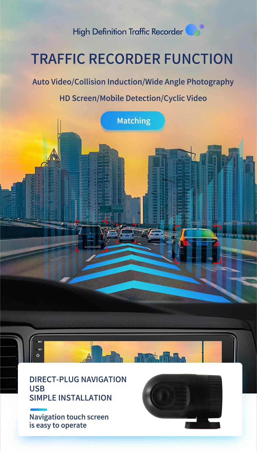 Car Radio Autoradio 10" Android 8.1 Wifi Car Stereo Radio Coche GPS Radio Carro Bluetooth Mirrorlink Samochodowe Reversing Cam