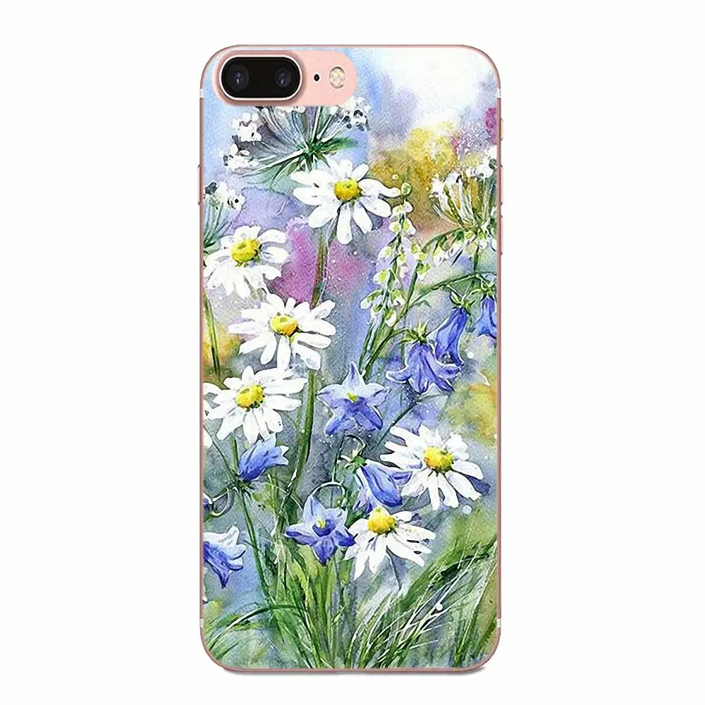 Для LG G2 G3 G4 G5 G6 G7 K4 K7 K8 K10 K12 K40 мини стилус ThinQ мягкие чехлы Capa Рисование цветов масляными красками
