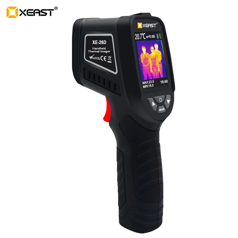 XE-26D XEAST XE-26/26 DLatest стиль ручной XE-27 2 в 1 Температура и влажности инфракрасное измерение температуры Термальность изображений - Цвет: XE-26D