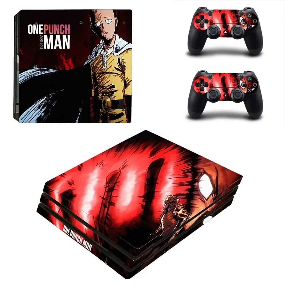 Наклейка One Punch Man PS4 Pro s Play station 4 наклейка Обложка для PlayStation чехлы консолей и