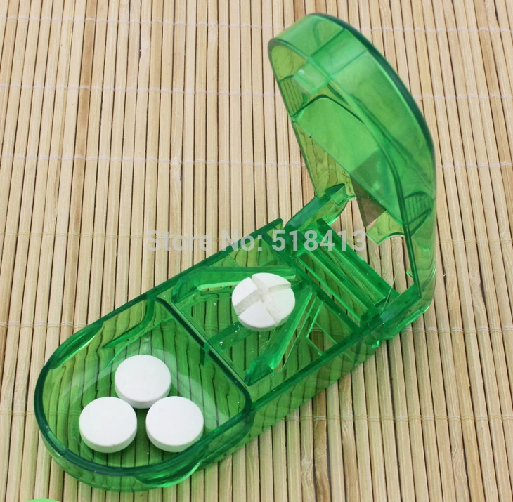 

pill cutter mobile pillole pill cutter Pill Case Storage Cut With Transparent Pills Break Segmentation Pcs Receive A Box