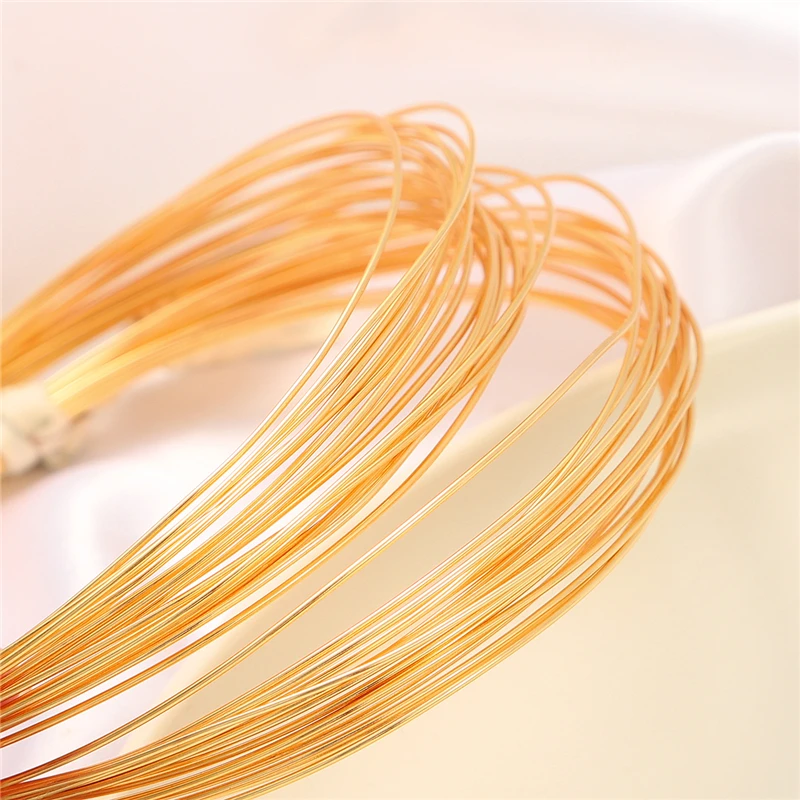 0.35-1mm 18K Gold Plated Brass Copper Wire For DIY Bracelet Necklace Jewelry Making Accessories Craft Beading Cord String |