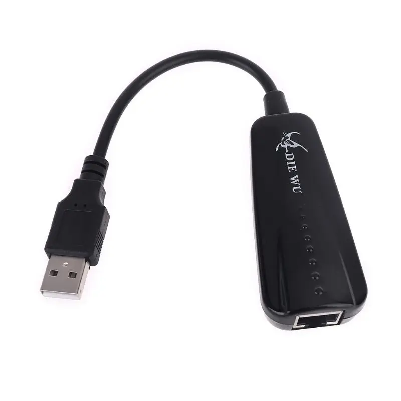 

C5AB 10/100Mpbs USB 2.0 to RJ45 Net Work Lan Adapter Card for Realtek 8152 Chips PC