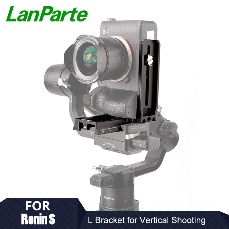 Placa de Suporte para Tiro Vertical para Dji Acessórios para Câmera Lanparte Ronin Cardan Dslr s l