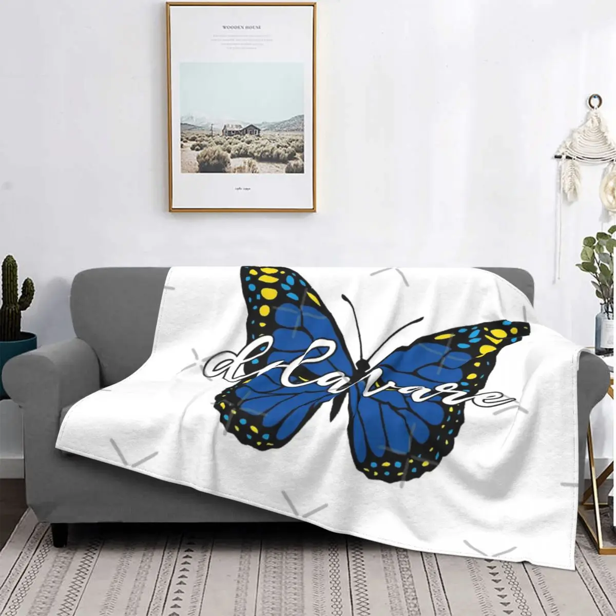 

Manta de mariposa para la cama, manta a quadros de muselina para playa, пикник, a cuadros